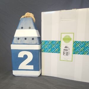 Scentsy Nautical Blue and White Buoy Warmer